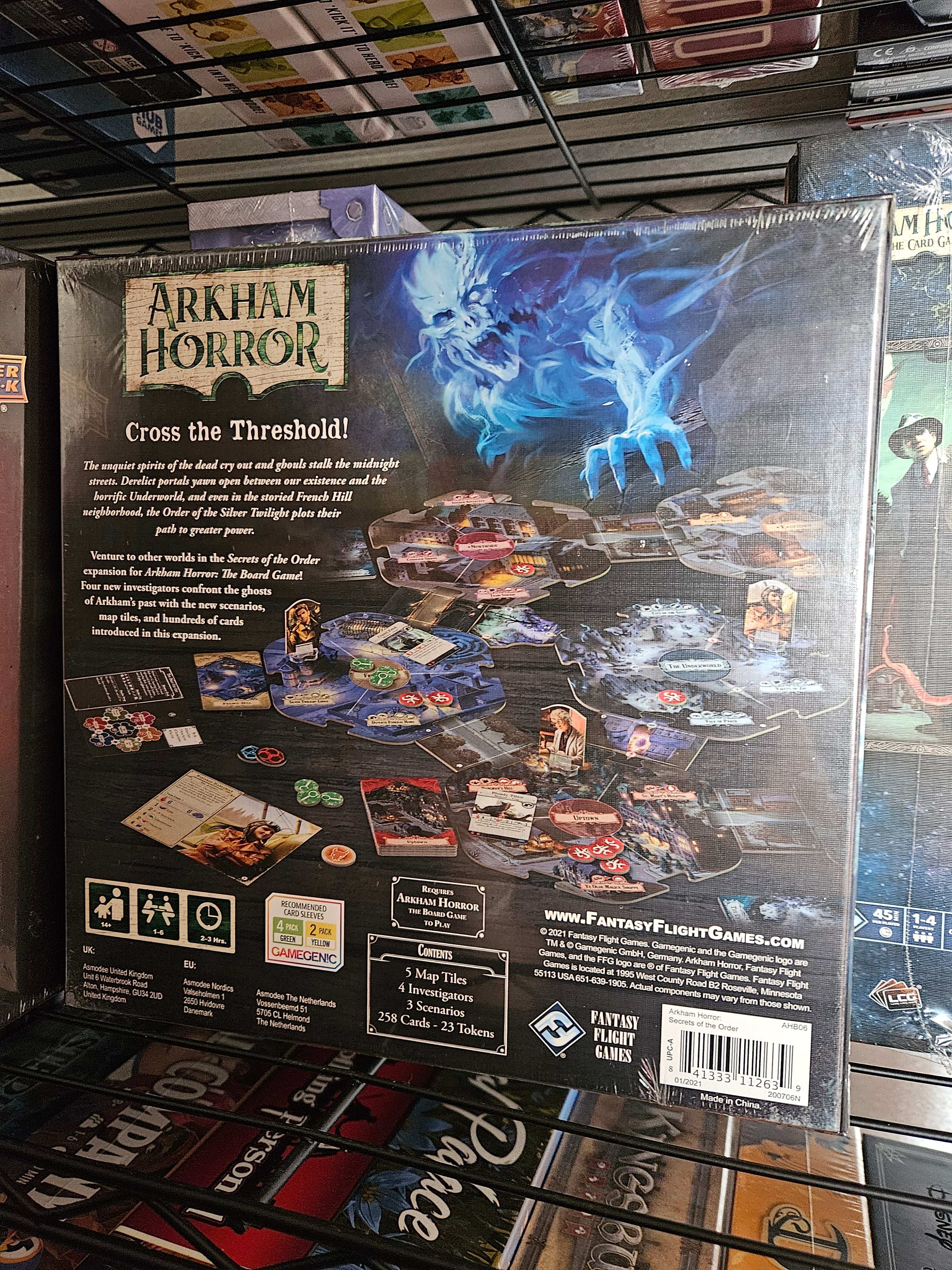 Arkham Horror 3rd Ed - Secrets of the Order Expansion