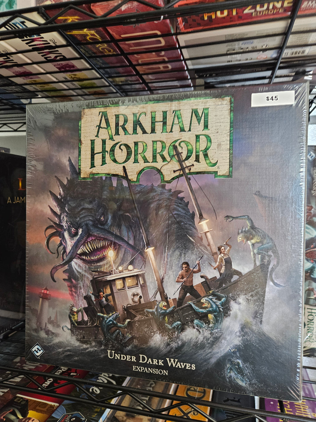 Arkham Horror 3rd Ed - Under Dark Waves Expansion