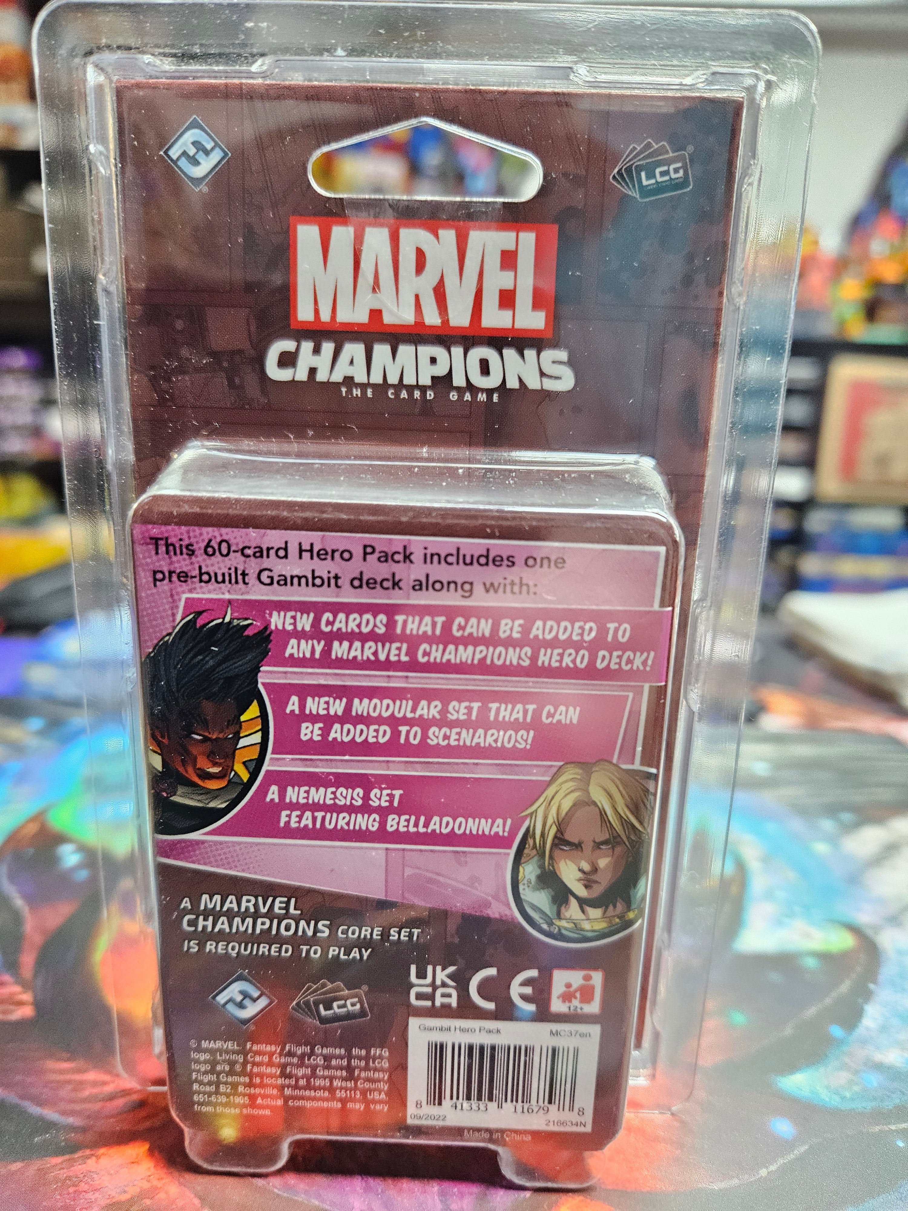 Gambit Hero Pack - Marvel Champions