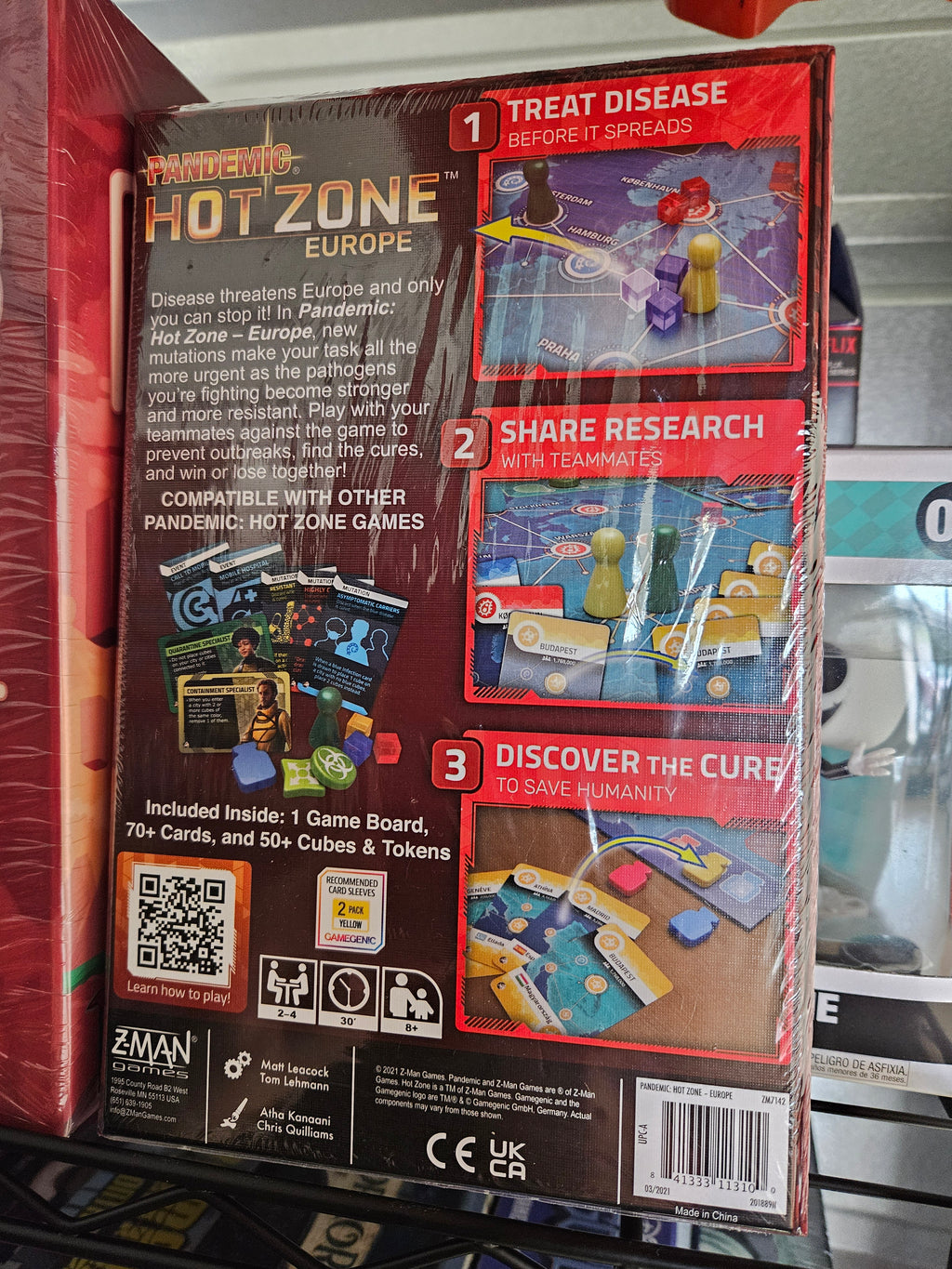 Pandemic Hot Zone - Europe