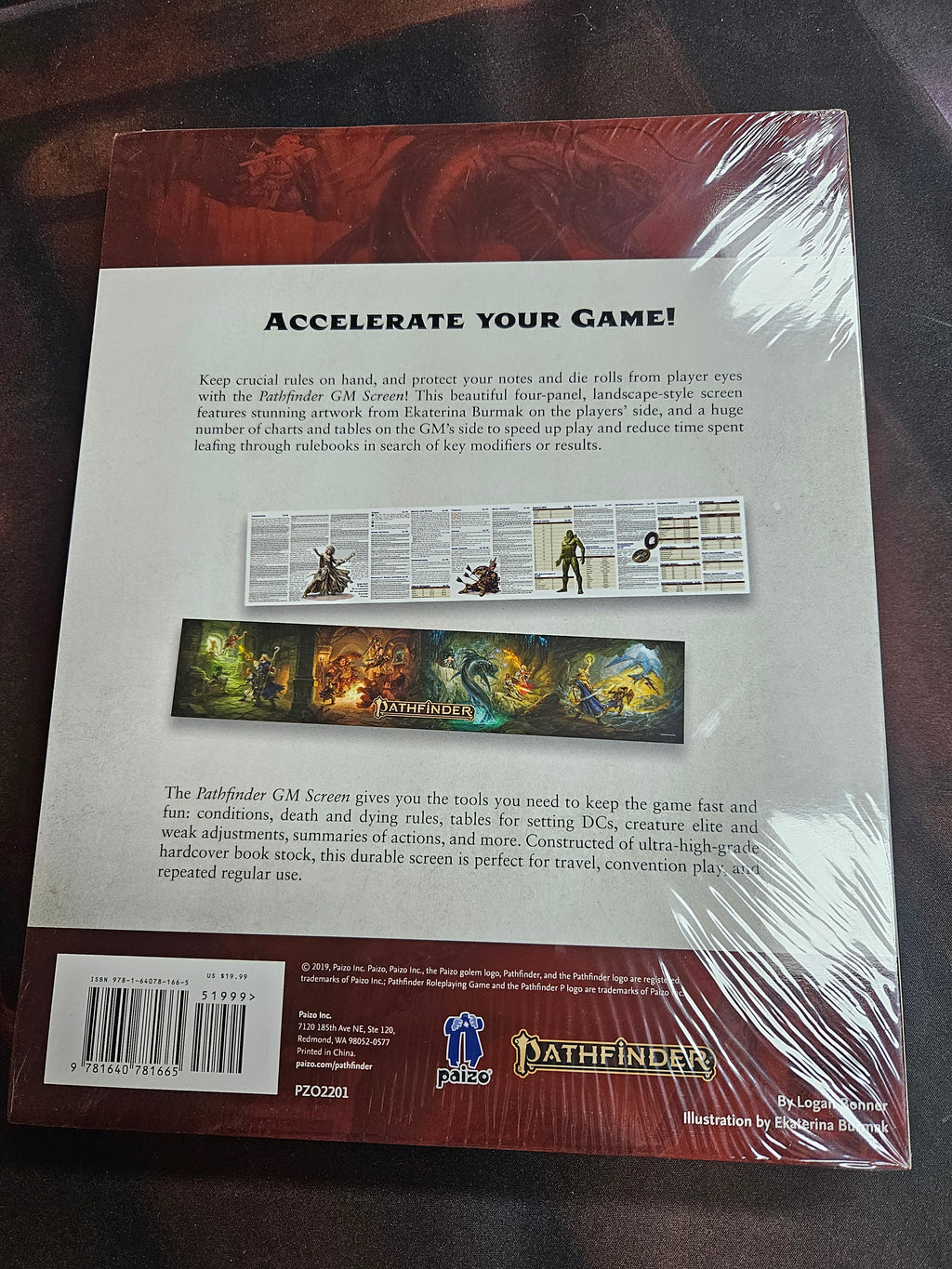 Pathfinder 2nd Ed GM Screen
