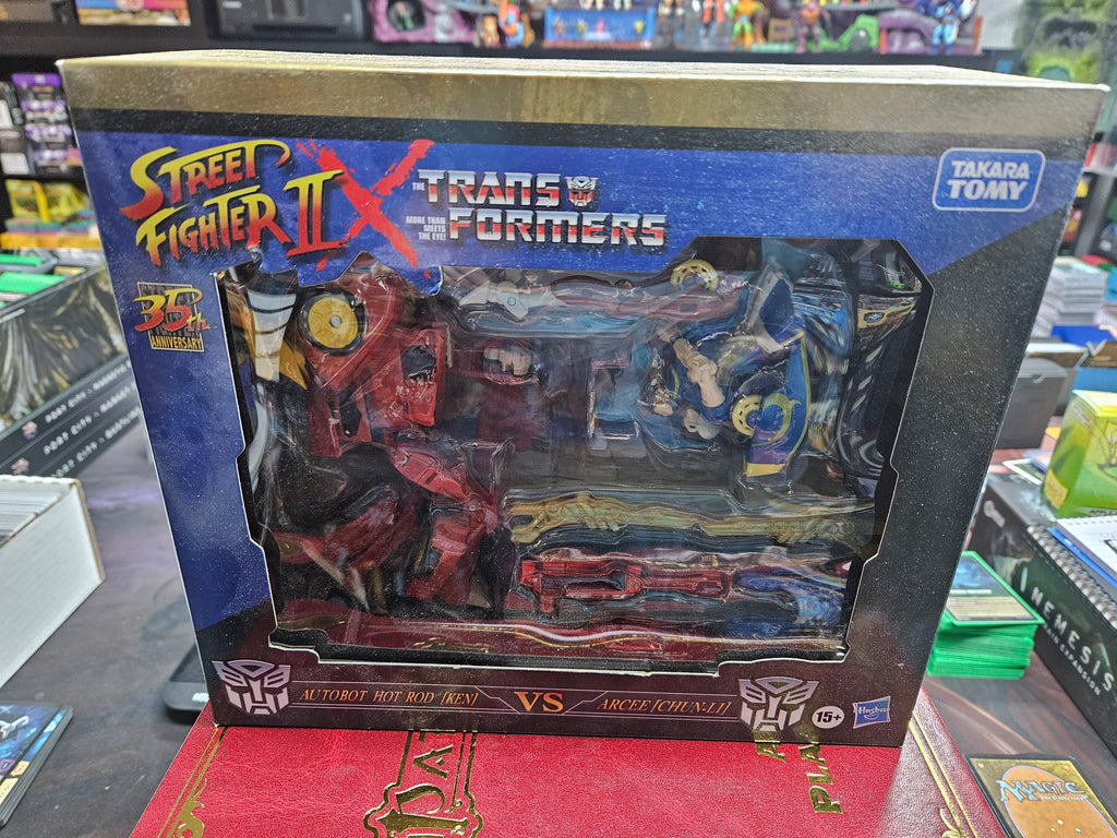 Transformers X Street Fighter - Ken vs Chun-Li