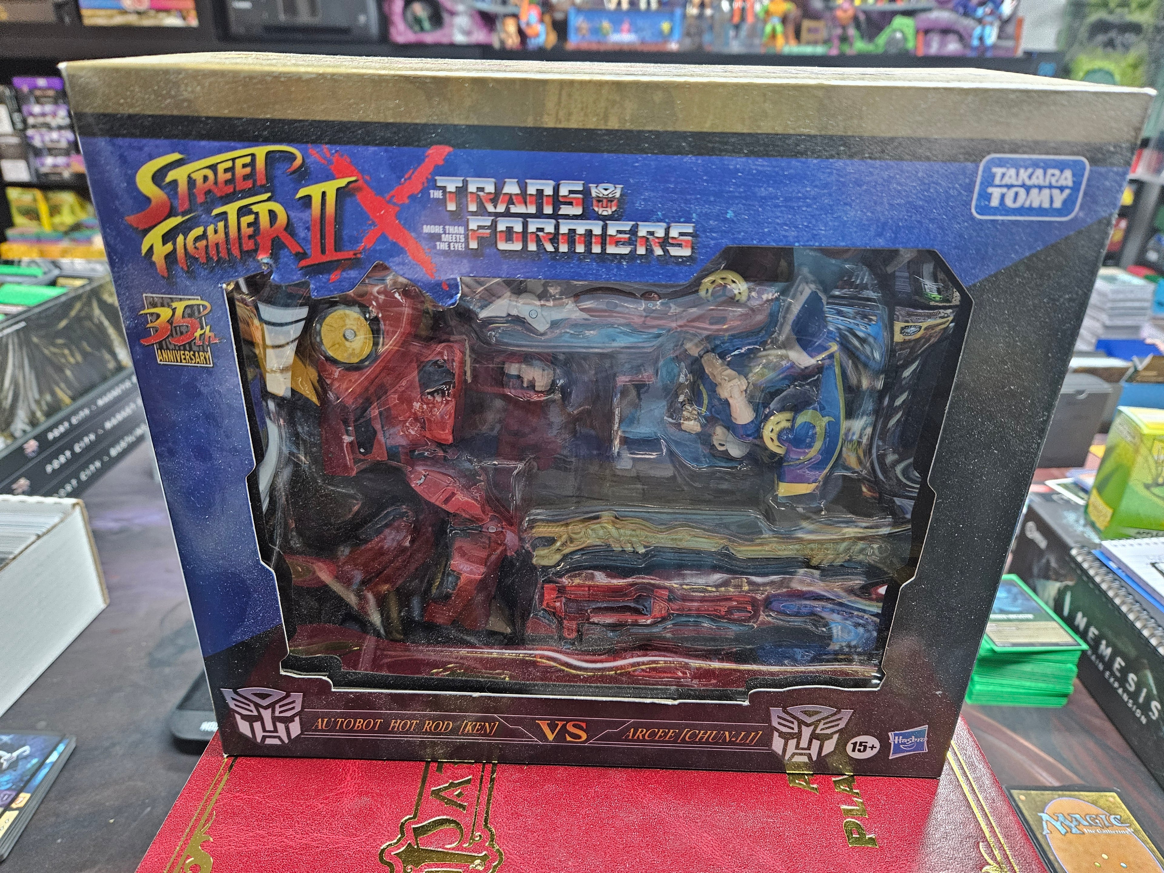 Transformers X Street Fighter - Ken vs Chun-Li