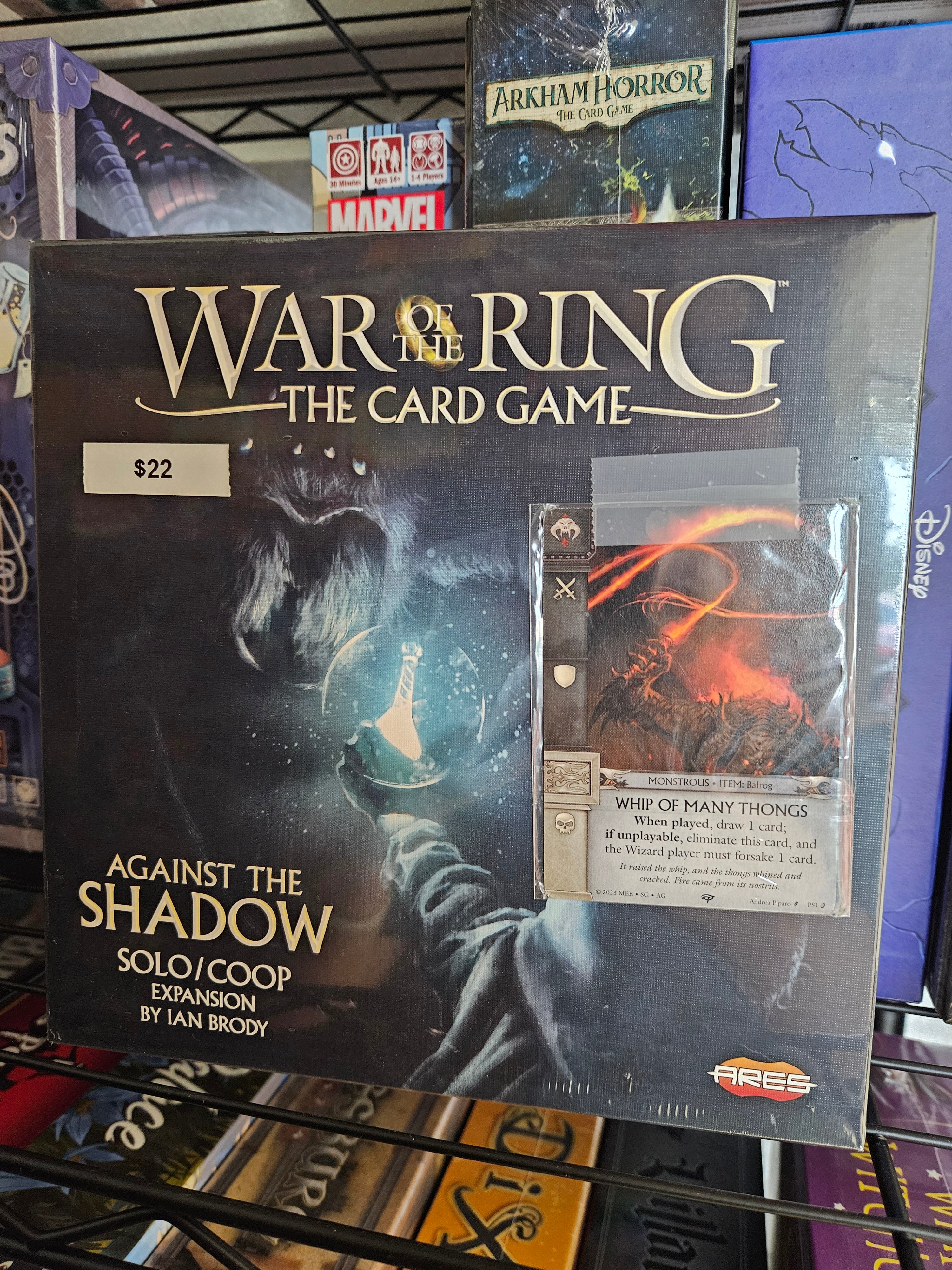 War of the Ring Card Game - Against the Shadow + Promo