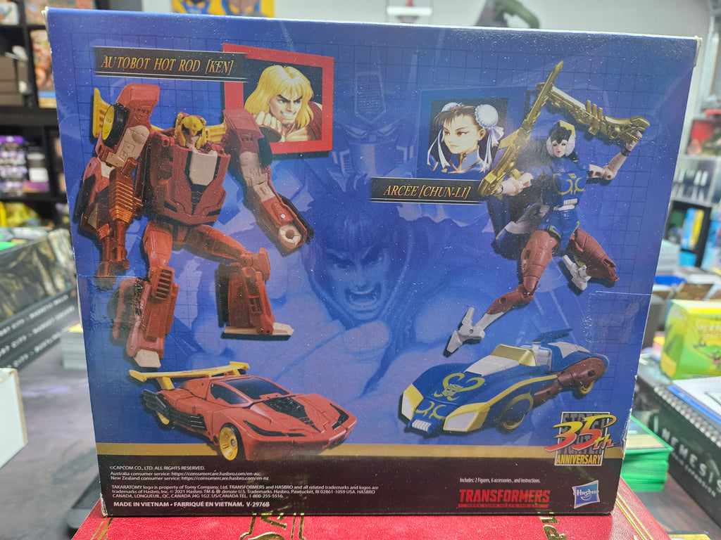 Transformers X Street Fighter - Ken vs Chun-Li