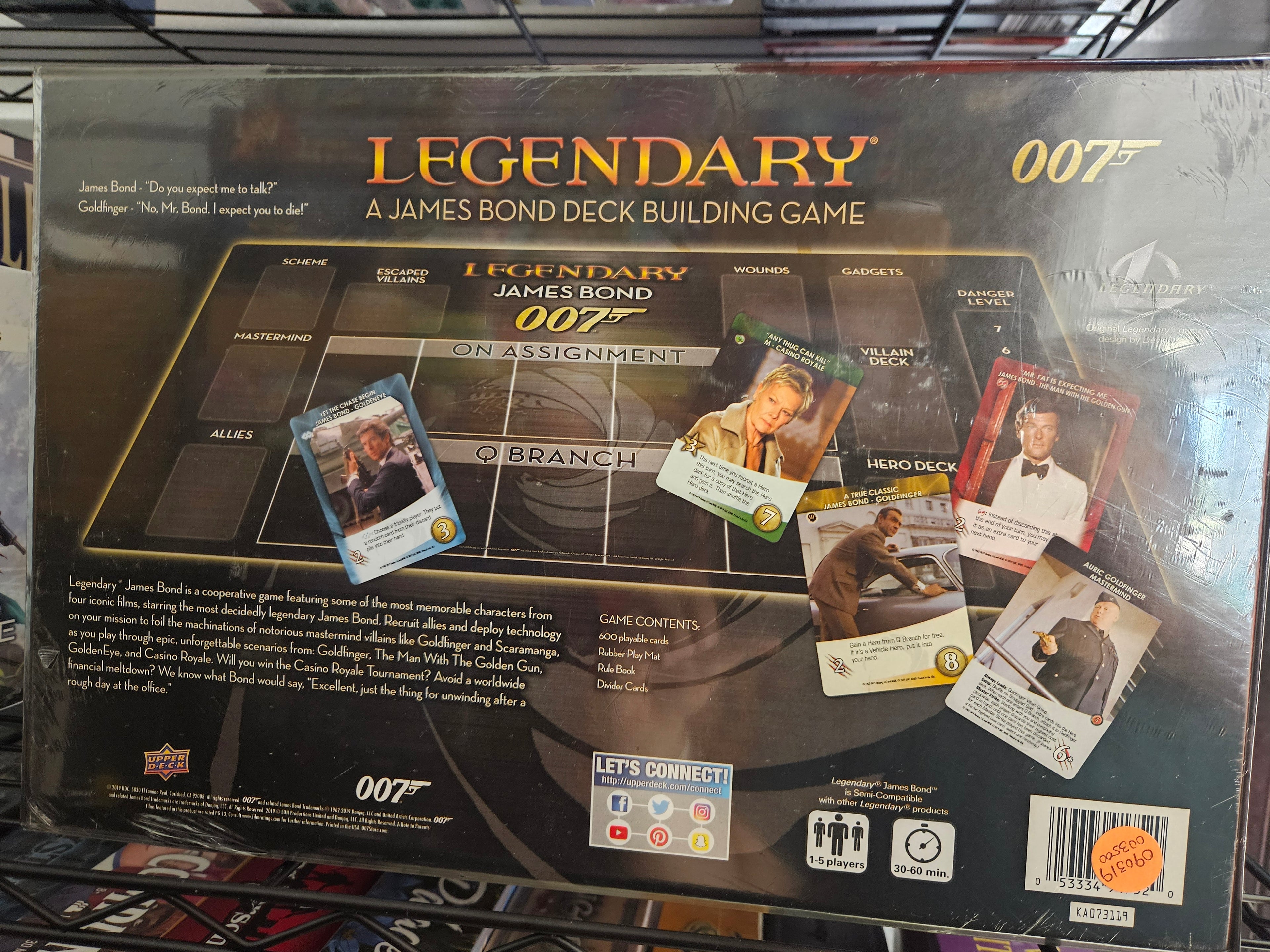 Legendary - James Bond 007 - Deckbuilding Game