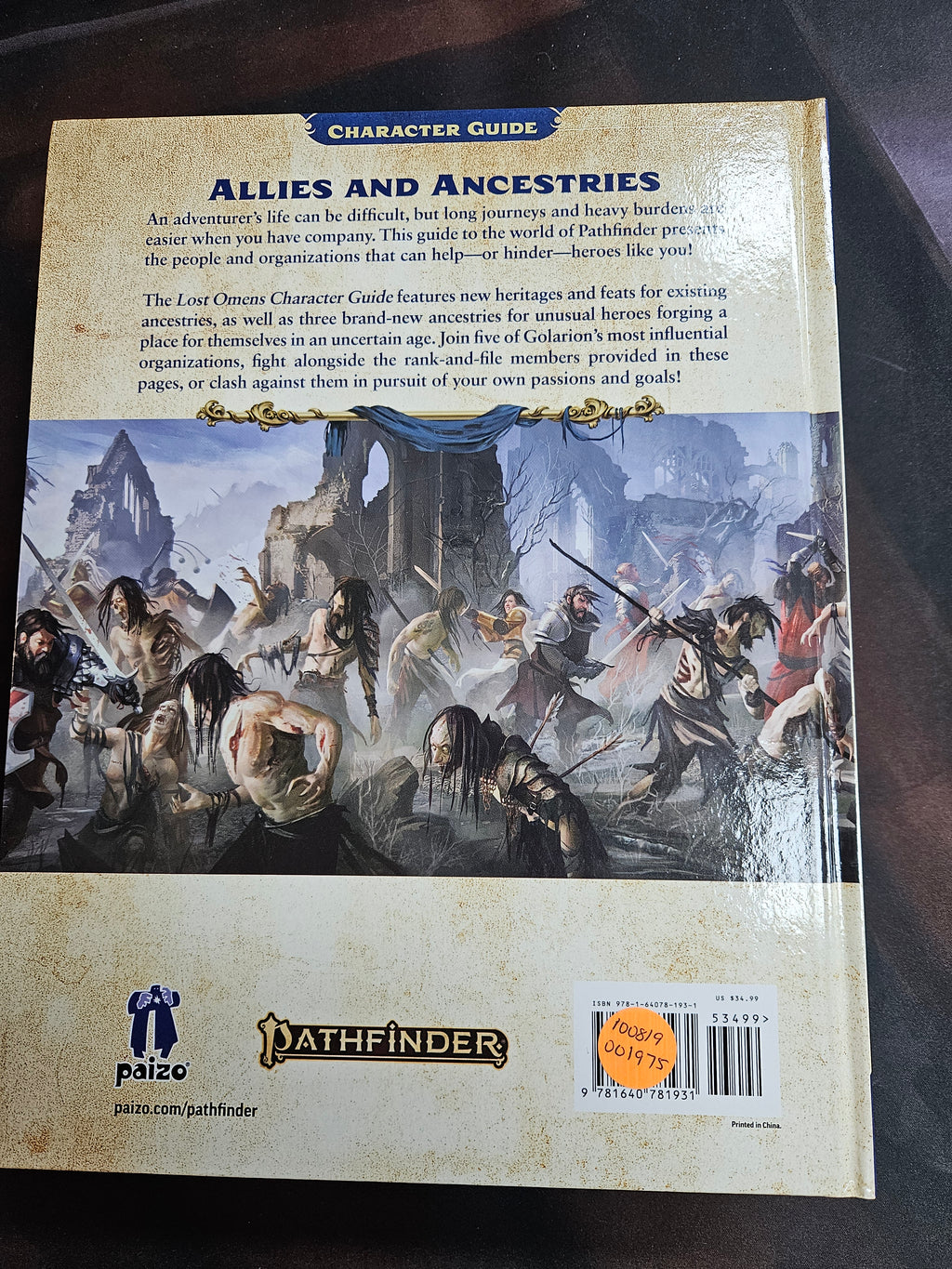 Lost Omens Character Guide