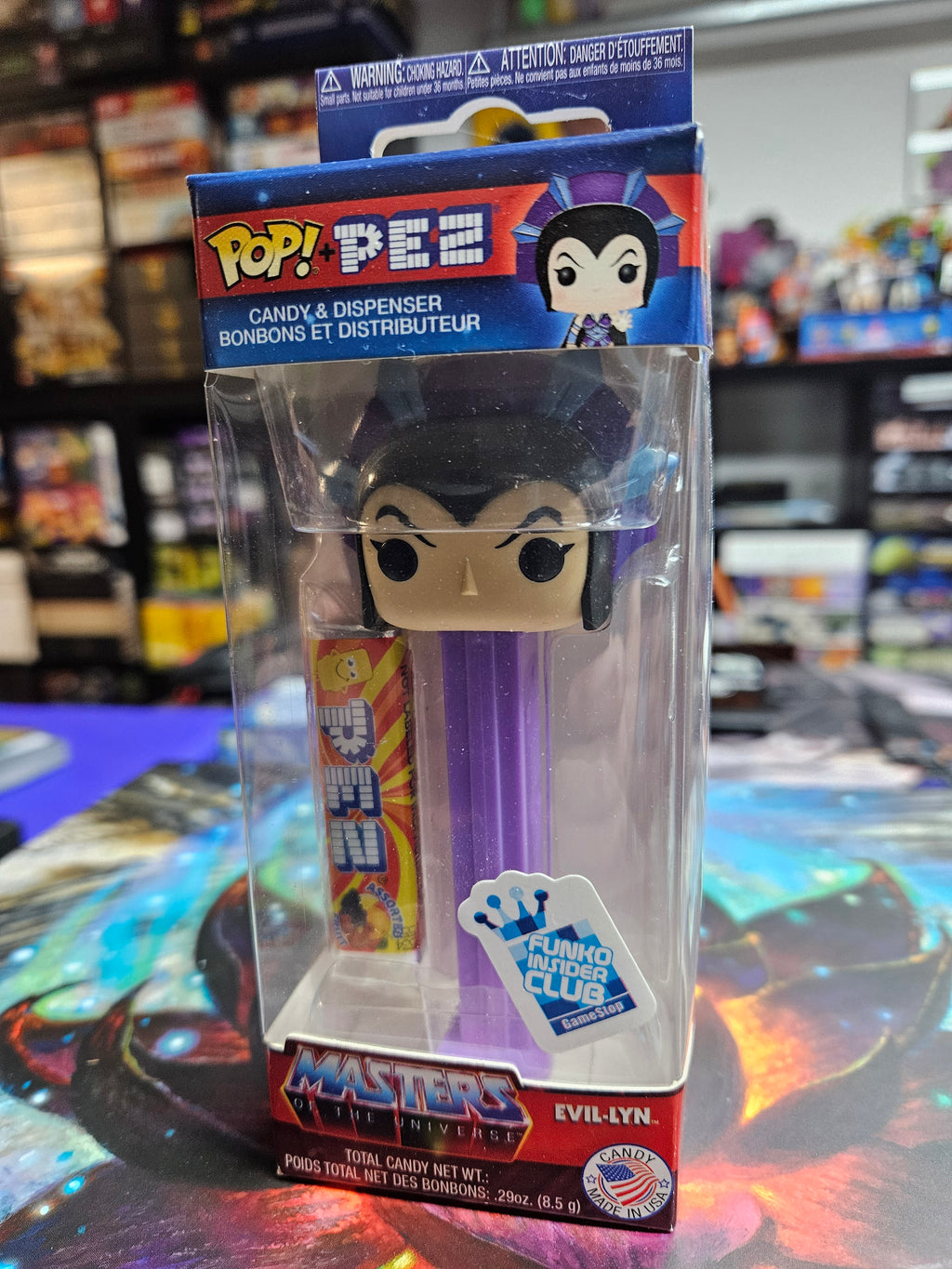 Evil-Lyn Pop+Pez Dispenser - Funko Insider Club