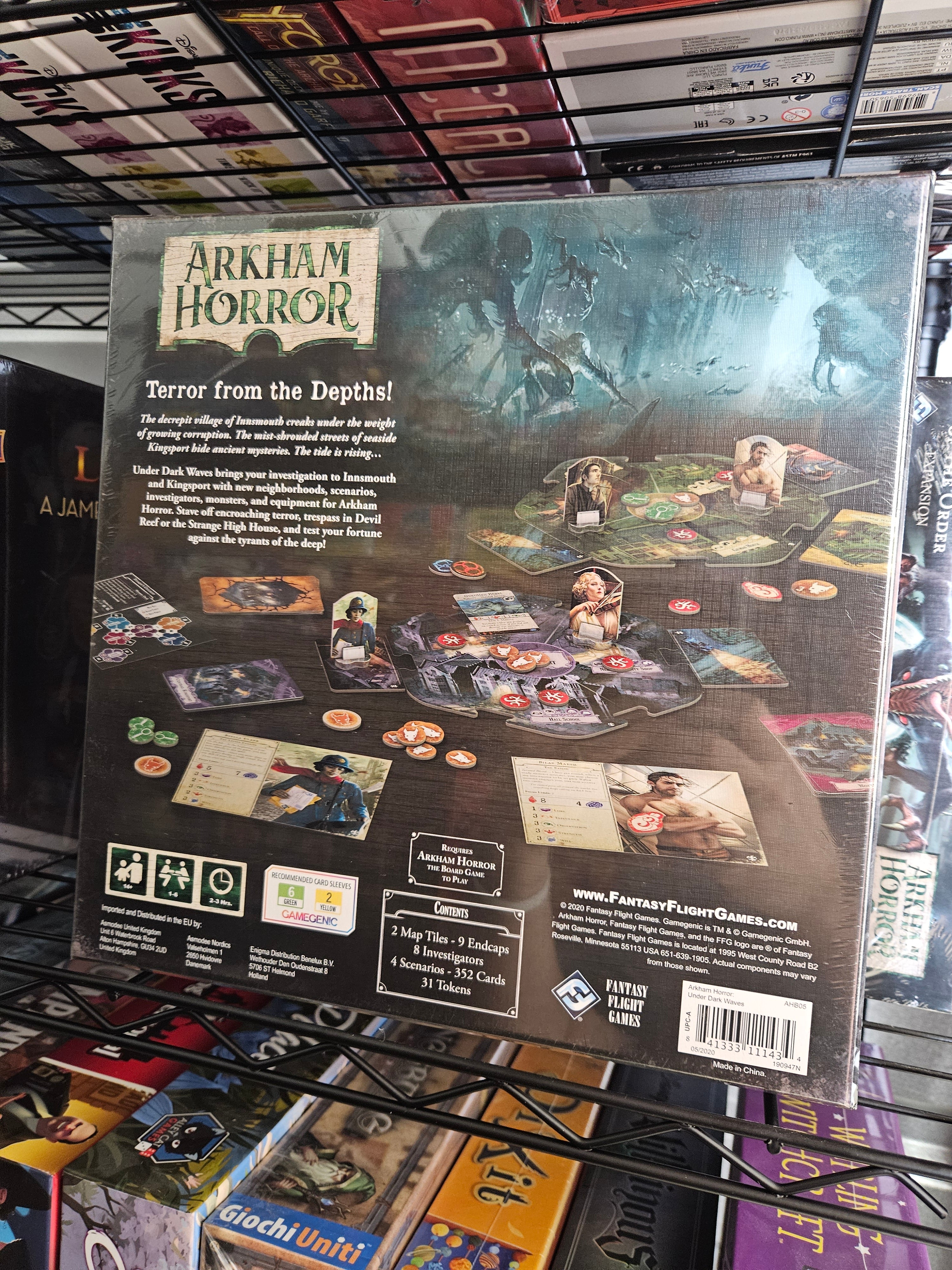 Arkham Horror 3rd Ed - Under Dark Waves Expansion