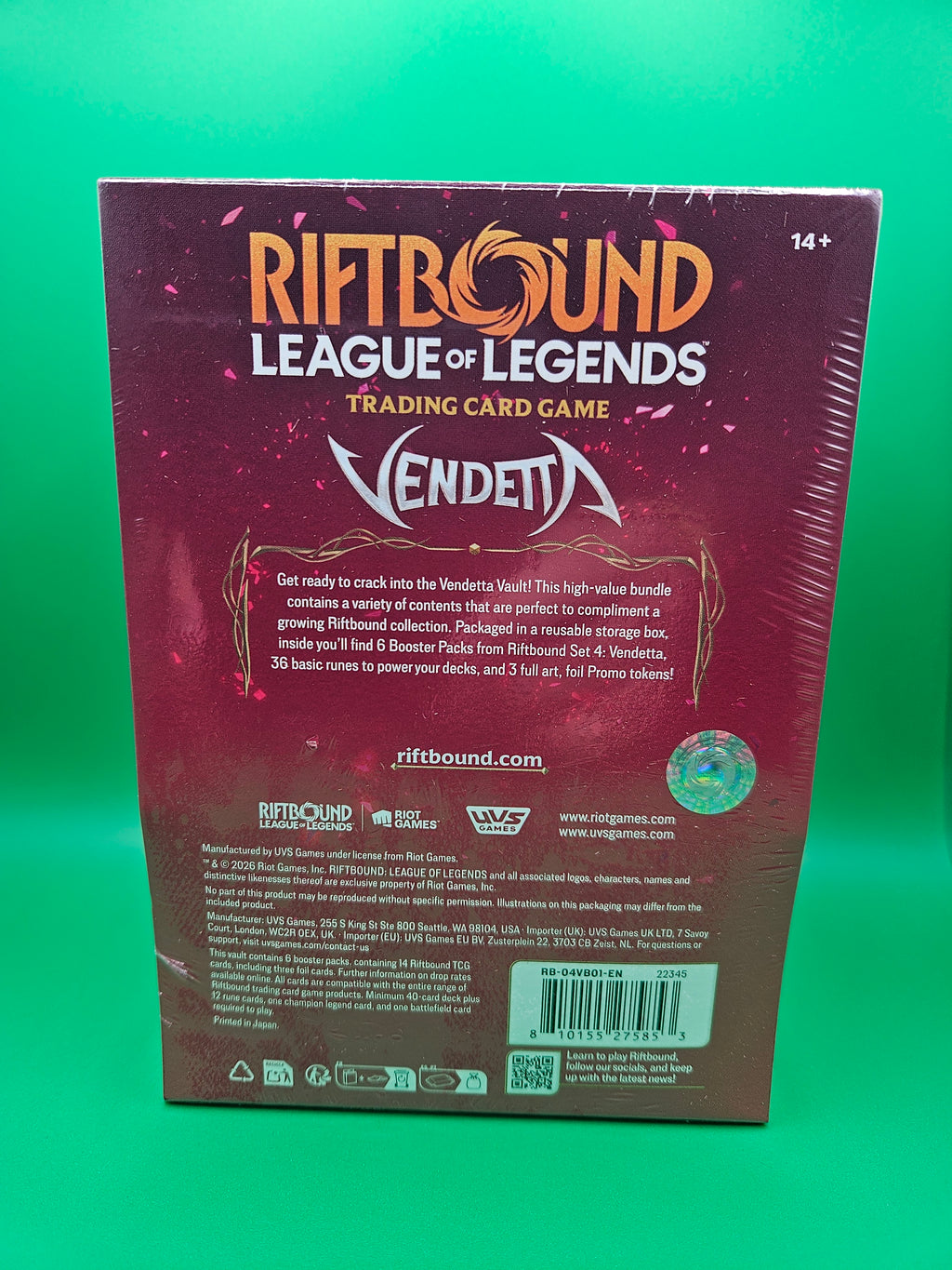 Riftbound Vendetta Vault