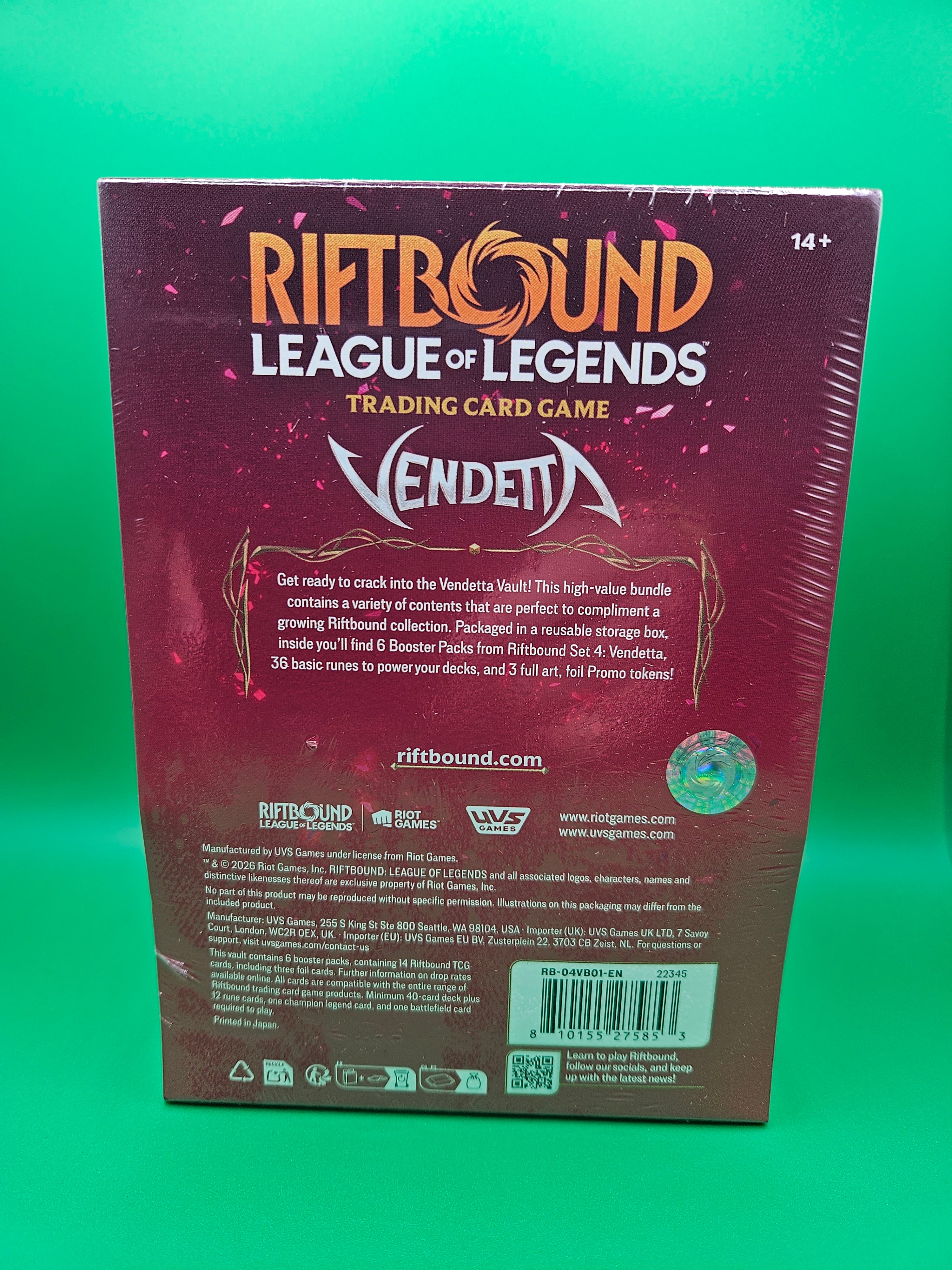 Riftbound Vendetta Vault
