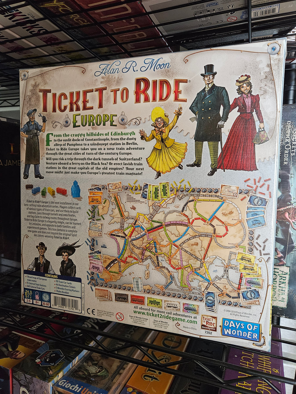 Ticket to Ride (Europe) - Hobby Store Edition