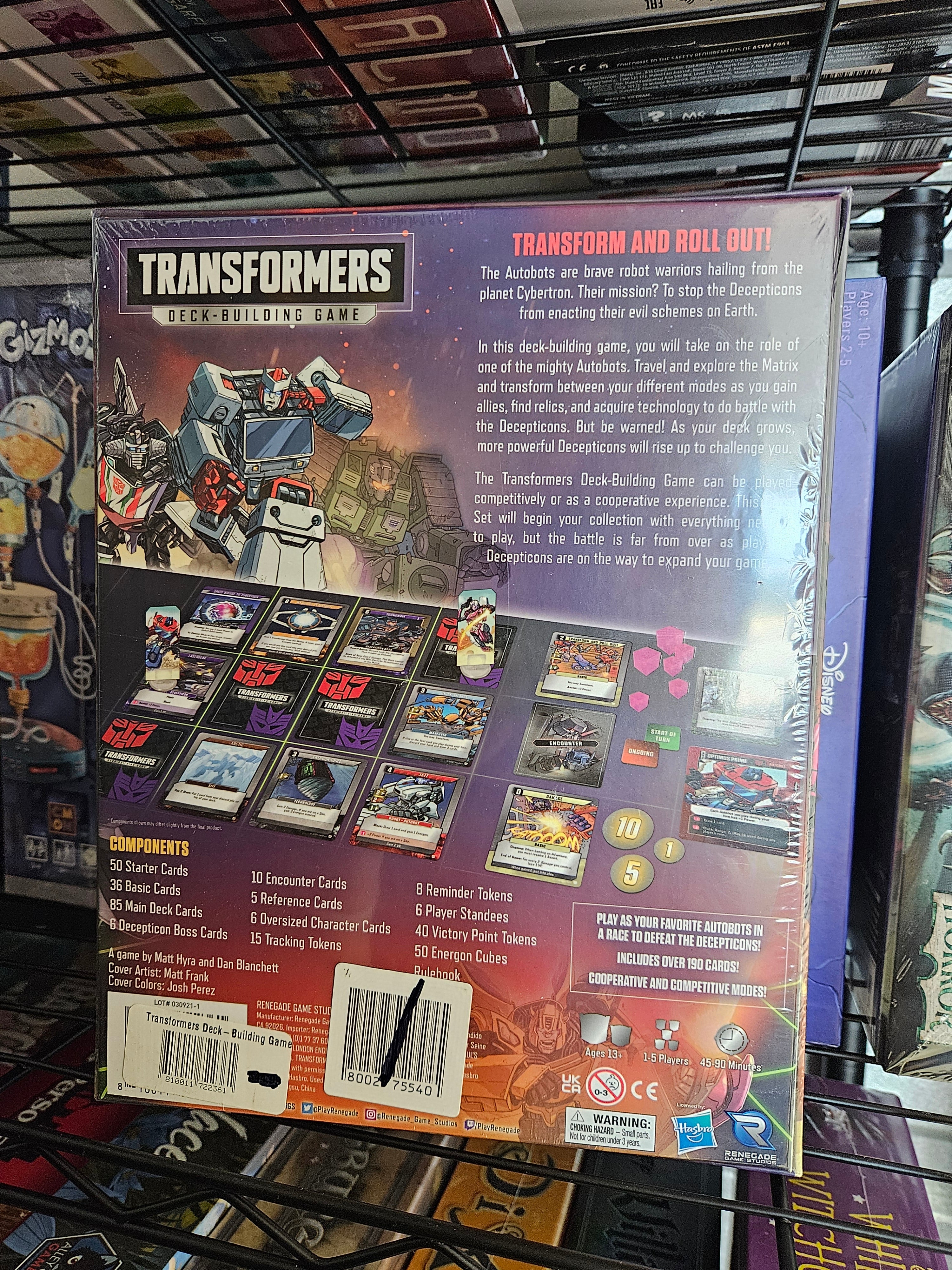 Transformers Deck Building Game