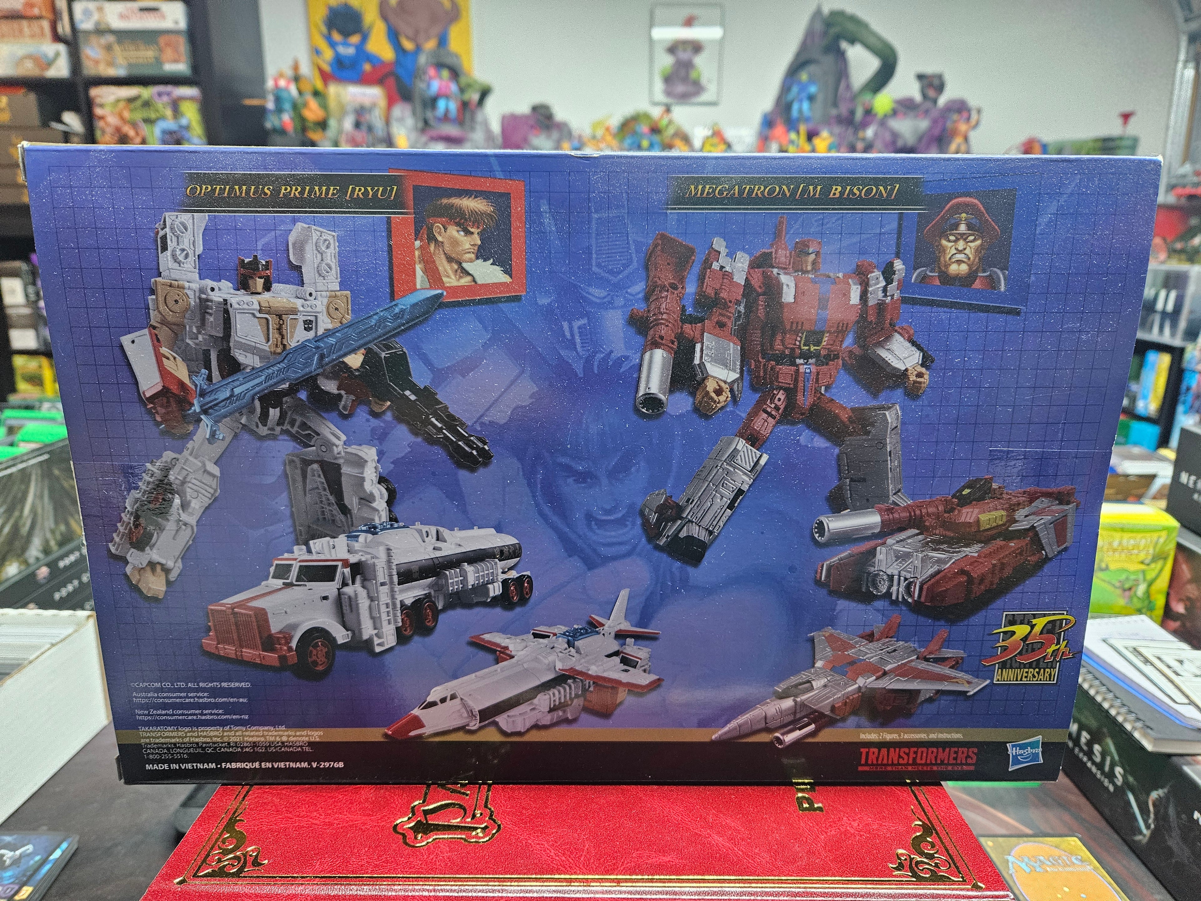 Transformers X Street Fighter - Optimus vs Megatron