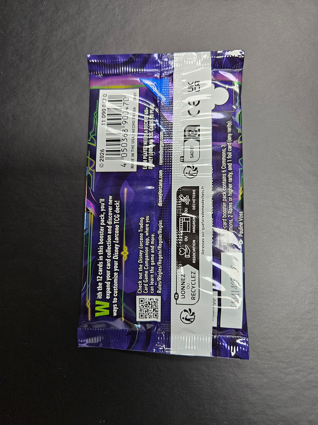 Attack of the Vine - Lorcana Booster Pack